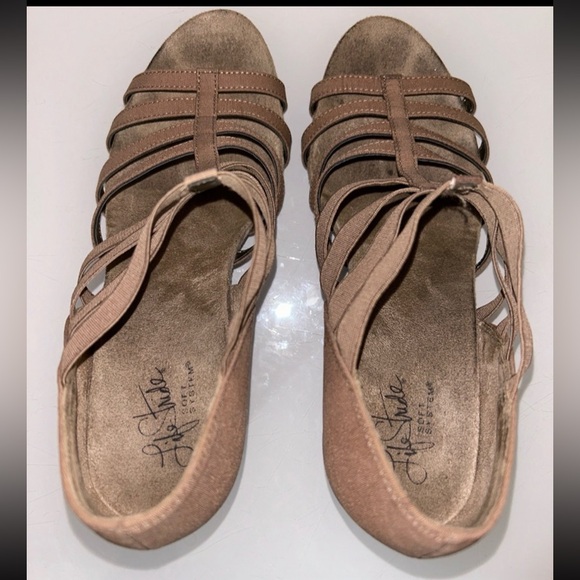 LifeStride Helena Women’s Wedge Sandals size 8.5 - Picture 5 of 10